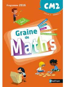 Graine de maths CM2 - Manuel numérique élève - Licence 1 an