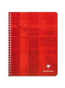 Cahier Metric 24x32cm, 100p, grands carreaux, spirale 90g