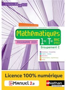 Mathématiques - 1re/Tle Bac Pro - Groupement C - Coll. Pavages - Ed. 2020