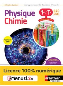 Physique-Chimie - 1re/Tle Bac Pro - Groupements 1 et 2 - Coll. Spirales - Ed. 2020