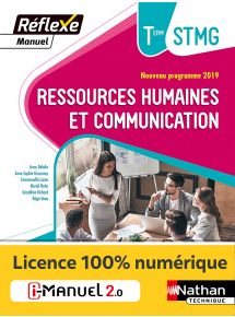 Ressources humaines et Communication - Tle STMG - Coll. Réflexe - Ed. 2020