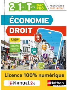 Economie-Droit - Tome Unique - 2de/1re/Tle Bac Pro - Coll. Multi'Exos - Ed. 2022