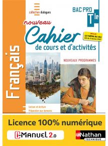 Français - Tle Bac Pro - Cahier de cours et d'activités - Coll. Dialogues - Ed. 2022