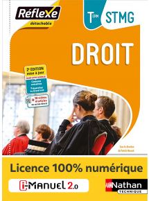 Droit - Tle STMG - Coll. Réflexe - Ed. 2022