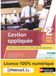 Gestion appliquée - 2de Bac Pro FMHR - Ed. 2021