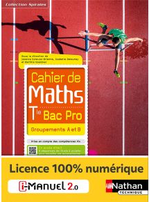 Cahier de Maths - Groupements A et B - Tle Bac Pro - Coll. Spirales - Ed. 2021