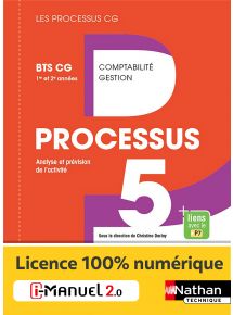 Processus 5 - Analyse et prévision de l'activité - BTS CG 1re et 2e années - Coll. Les Processus CG - Ed. 2017