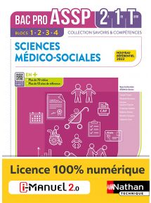 Sciences Médico-Sociales - Blocs 1, 2, 3 et 4 - 2de/1re/Tle Bac Pro ASSP - Coll. Savoirs et Compétences - Ed. 2022