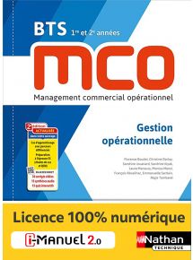 Gestion opérationnelle - BTS MCO 1re et 2e années - Coll. BTS MCO - Ed. 2023