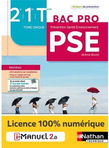 Prévention Santé Environnement - Tome Unique - 2de/1re/Tle Bac Pro - Coll. Acteurs de prévention - Ed. 2023