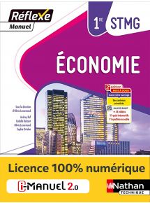 Économie - 1re STMG - Coll. Réflexe - Ed. 2023