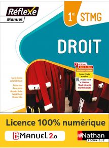 Droit - 1re STMG Coll. Réflexe - Ed. 2023