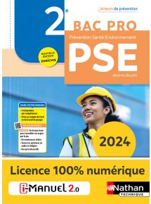 Prévention Santé Environnement - 2de Bac Pro - Coll. Acteurs de prévention - Ed. 2024