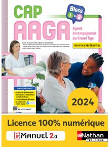 Agent accompagnant au grand âge - CAP AAGA - Ed. 2024