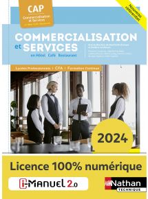 Commercialisation et services - CAP Commercialisation et Services en HCR - Ed. 2024