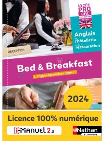 Anglais de l’hôtellerie-restauration - CAP/2de/1re/Tle Bac Pro - Ed. 2024