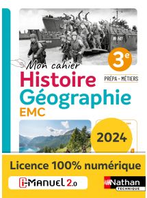 Histoire-Géographie-EMC - 3e Prépa-Métiers - Ed. 2024