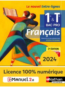 gue Français - 1re/Tle Bac Pro - Coll. Entre-lignes - Ed. 2024