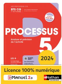 Processus 5 - Analyse et prévision de l'activité - BTS CG 1re et 2e années - Coll. Les Processus CG - Ed. 2024