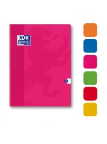 Cahier Color Life 24x32cm, 96p, petits carreaux avec mage, piqûre 90g