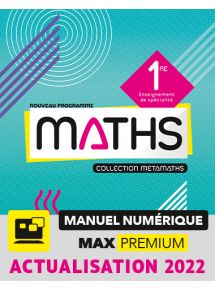 MAX Prescription papier : manuel numérique offert