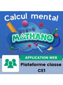 CE1 - Mathano - Calcul mental - Licence individuelle élève - 1 an