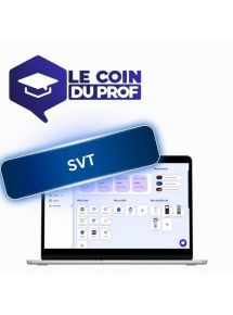 Plateforme Le Coin du Prof - SVT - Tous niveaux - Offre Etablissement - 500 à 1000 élèves