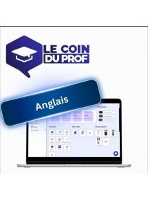 Plateforme Le Coin du Prof - Anglais - Tous niveaux - Offre Etablissement - Plus de 1000 élèves