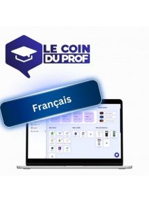 Plateforme Le Coin du Prof - Français - Tous niveaux - Offre Etablissement - Plus de 1000 élèves