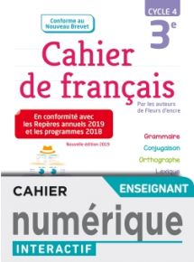 Offre réservée aux classes équipées en manuels papier - Licence par enseignant 1 an