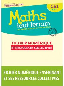 Maths tout terrain CE1 - Mathématiques - 2016 - Fichier numérique enseignant et ses ressources collectives