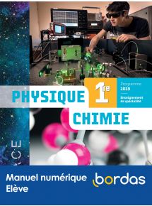 ESPACE Physique Chimie 1re -  Licence élève