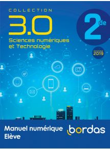 3.0 Sciences numériques et technologie 2de -  Licence élève