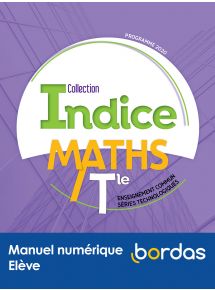 Indice Maths Tles technologiques tronc commun -  Licence élève