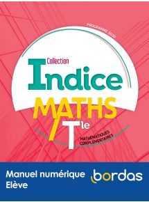 Indice Maths Complémentaires Tle -  Licence élève