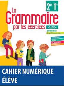 Grammaire 2de/1re 2020 - Cahier numérique (édtion 2020)