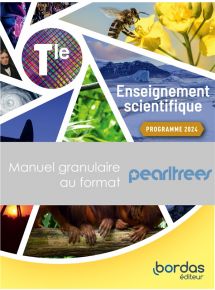 Enseignement Scientifique Tle - Manuel granulaire Pearltrees