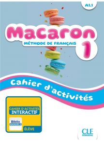 Macaron 1 - Cahier d'activités interactif - Abonnement 1 an