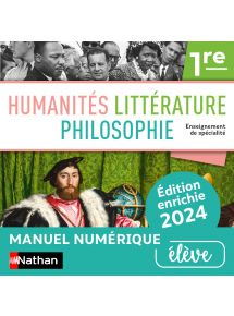 Humanités, Littérature, Philosophie 1re (Édition enrichie 2024)