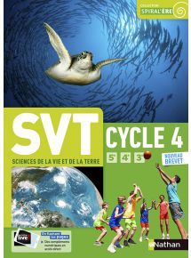 SVT Cycle 4 - Collection Spiral'ère - 2017 - Manuel numérique élève