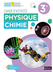 Cahier de Physique-Chimie 3e - Licence élève