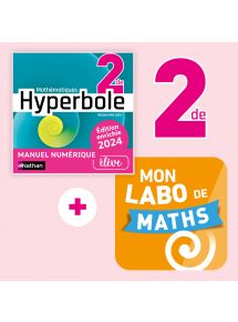 Hyperbole | Mathématiques 2de (édition enrichie 2024) - Prix unitaire