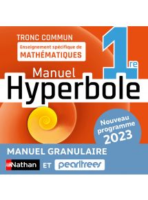 Hyperbole 1re - Enseignement spécifique - Nathan Pearltrees Licence 1 an