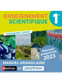 Nathan/Pearltrees - Enseignement scientifique 1re (2023) - Prix unitaire