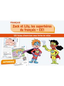 Zack l'éclair et Lily la tornade - Les superhéros du Français