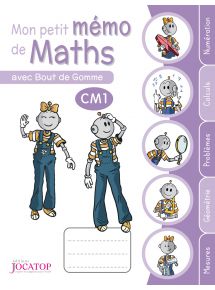 Mon petit mémo de Maths CM1 avec Bout de Gomme