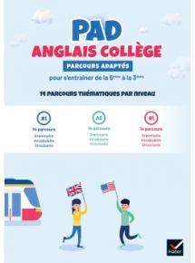 PAD. Parcours adaptatifs, Anglais Collège, éd. 2023 - Tarif 100% numérique - Licence par élève 1 an