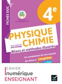 Offre réservée aux classes équipées en manuels papier - Licence par enseignant 1 an