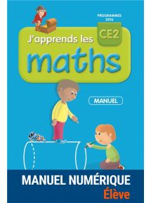 J'apprends les maths CE2 - Manuel numérique élève 2017 - Licence 1 an