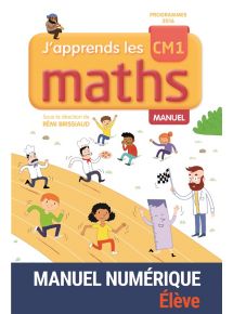 J'apprends les maths CM1 - Manuel numérique élève - Licence 1 an